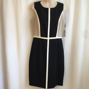 Calvin Klein dress Black and Tan. #191